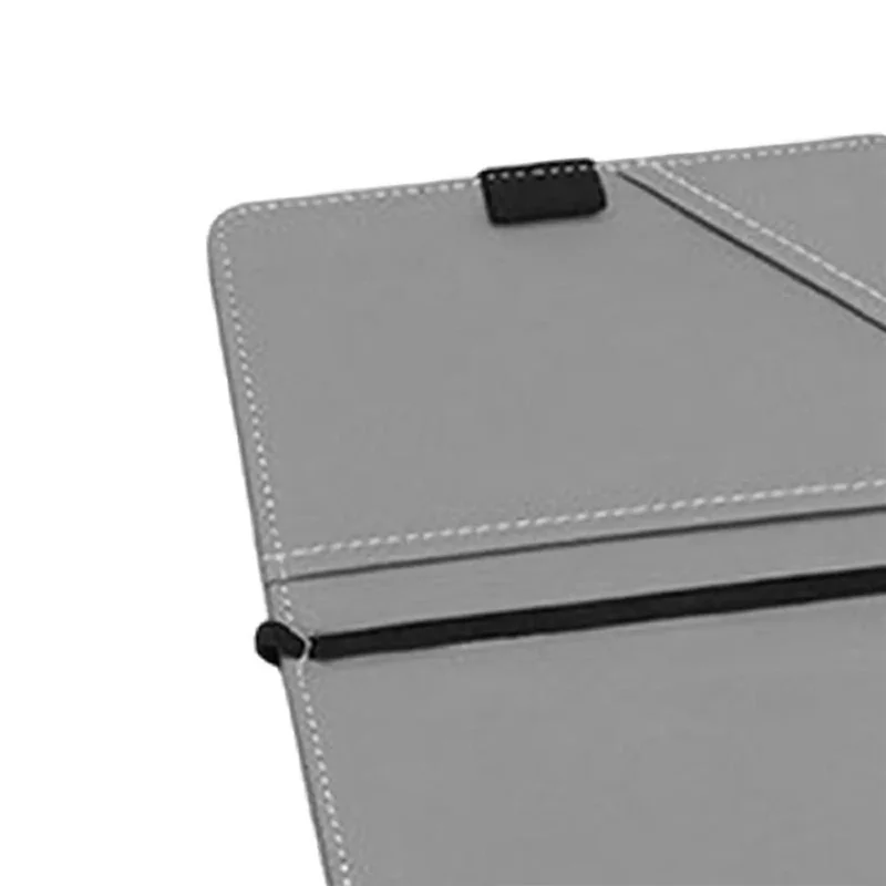 PU Leather Golf Scorecard Holder Tournament Play Portable Scorecard Keeper - Grey