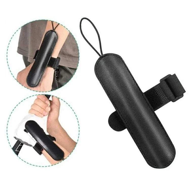 Golf Swing Trainer Wrist Brace For Beginners Pros Posture Correction Aid Swing Plane Training Tool - Black