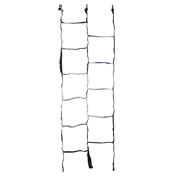 Échelle d'escalade pour enfants à double rangée TRAVELER de 300 cm, échelle de corde d'entraînement de sauvetage d'urgence extérieure.