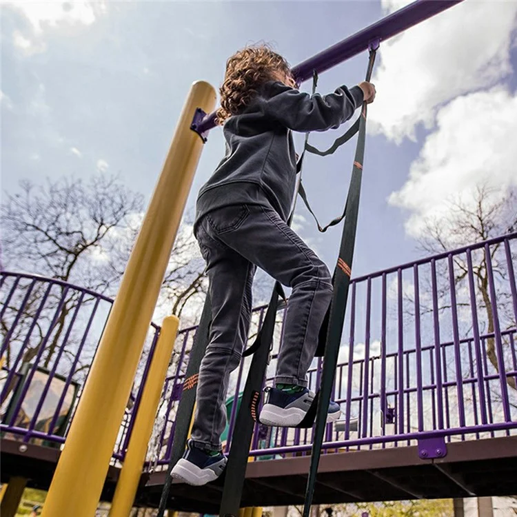 Échelle d'escalade pour enfants à double rangée TRAVELER de 300 cm, échelle de corde d'entraînement de sauvetage d'urgence extérieure.