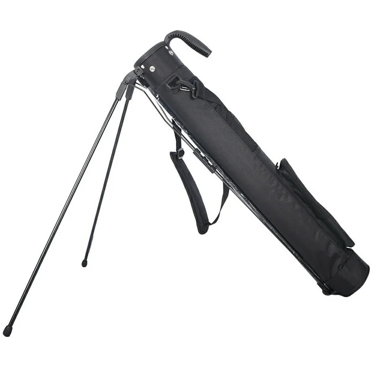 KAIERSN ZJB558 Golf Standbag, wasserdicht, Nylon, Golfschläger-Tragetasche - Schwarz