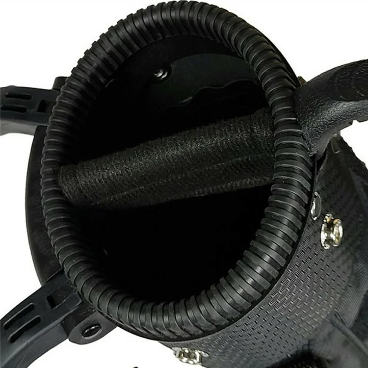 KAIERSN ZJB558 Golf Standbag, wasserdicht, Nylon, Golfschläger-Tragetasche - Schwarz