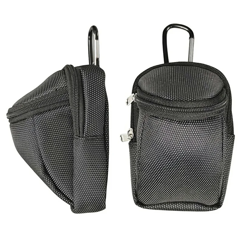 Golf Ball Mini Waist Bag Waterproof Fabric Park Golf Ball Portable Carrying Pouch