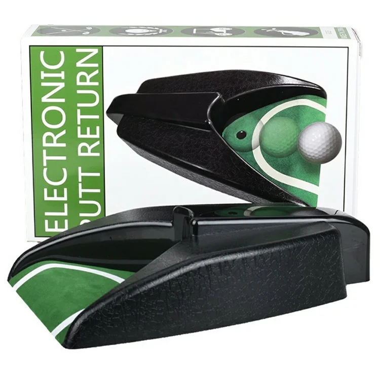 Coupe de golf automatique pour la pratique du putting, aide à l'entraînement au golf avec retour automatique du ball, pour l'extérieur, le jardin et la pelouse.