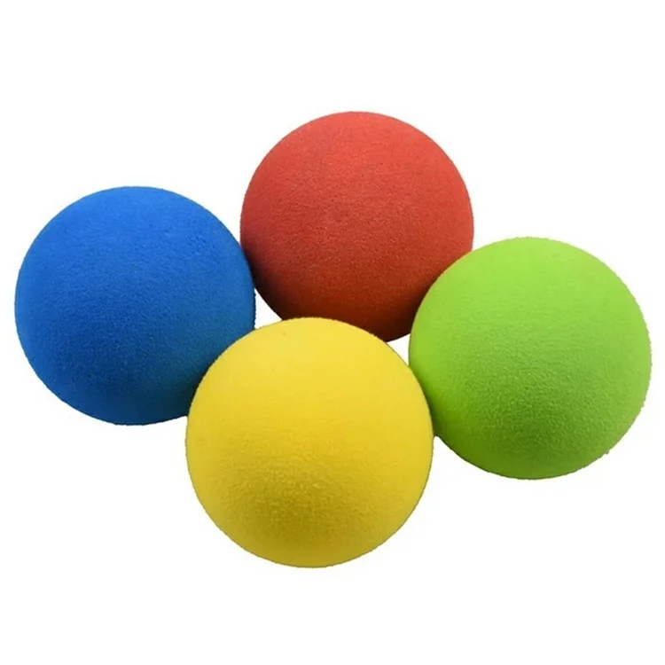 50PCS Golf Balls 42mm EVA Foam Golf Practice Balls for Indoor Backyard Hitting Mat - Light Green