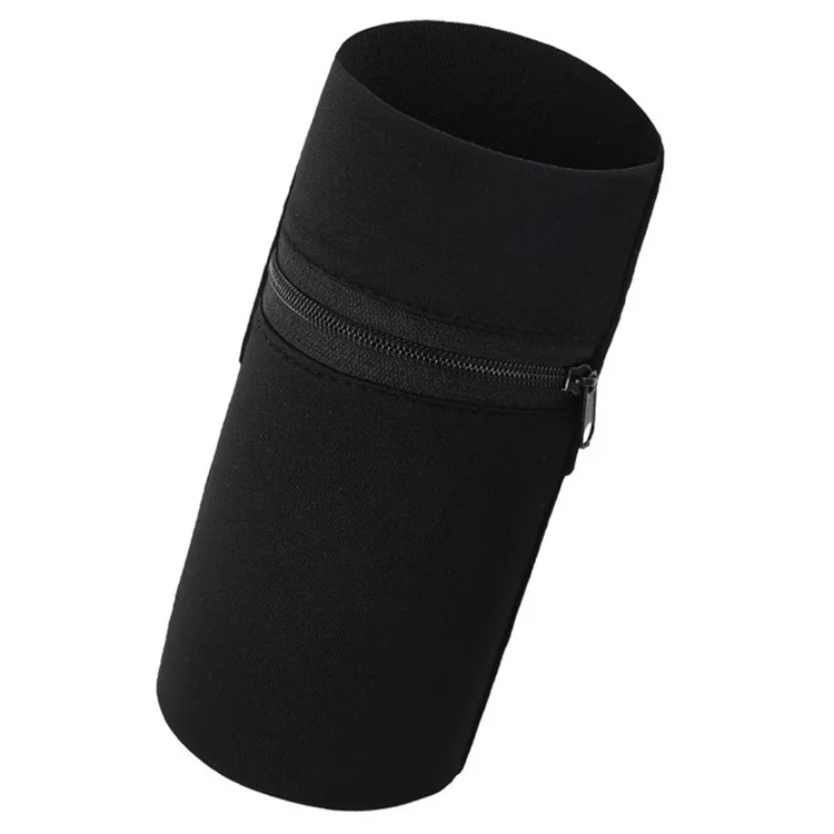 Outdoor Running Armband Phone Holder Arm Bag Mini Wallet for Fitness Jogging Cycling - Black