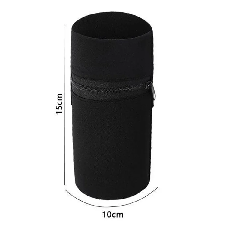 Outdoor Running Armband Phone Holder Arm Bag Mini Wallet for Fitness Jogging Cycling - Black