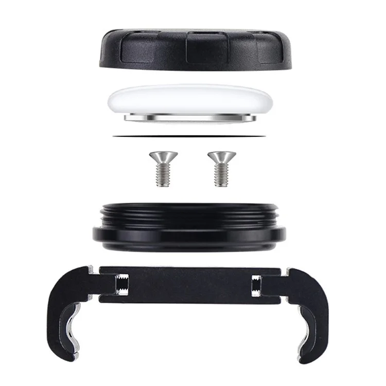 Fixation de siège de vélo pour traqueur AirTag, support antivol de localisateur pour vélo de route et de montagne
