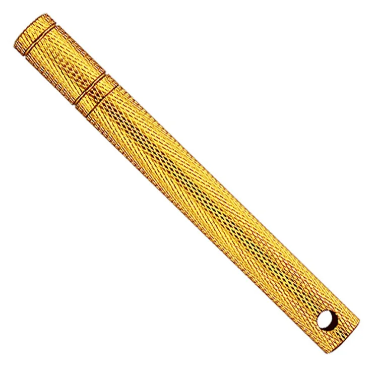 Strumento affilatore per scanalature del bastone da golf in lega di alluminio - Oro