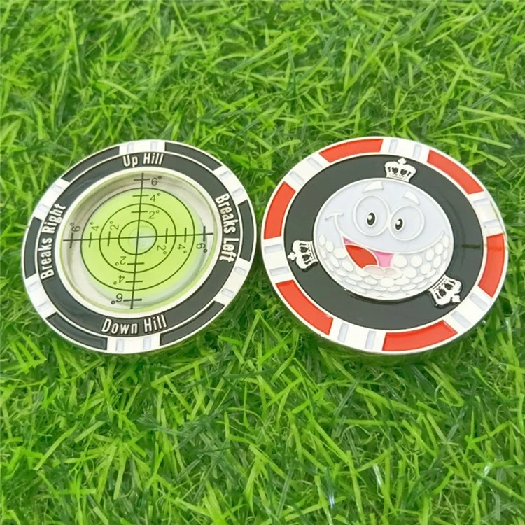 JZP-0911 Putt Green Reader Poratble Golf Putting Tool Golf Ball Marker Level Green Reading Aid - Green