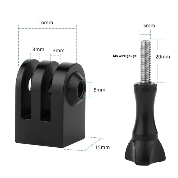 Support de caméra de vélo KMR011A avec support de téléphone en plastique M06A