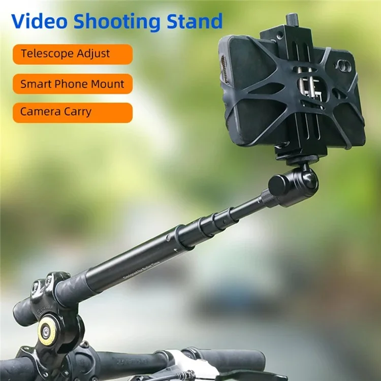 Support de caméra de vélo KMR011A avec support de téléphone en plastique M06A
