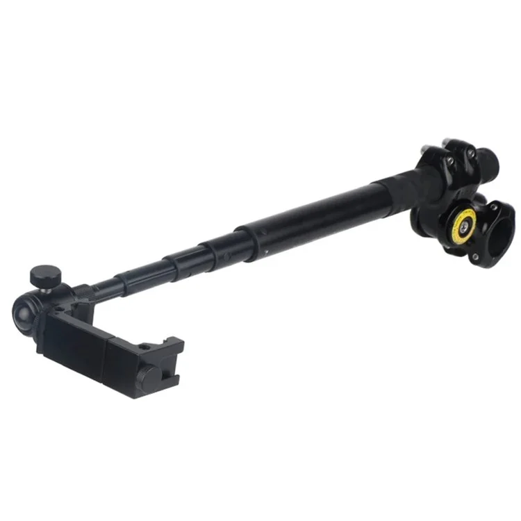 KMR011B Bicycle Handlebar Mount Sport Camera Holder Selfie Stick Kit with Aluminum Alloy Phone Clamp M06B