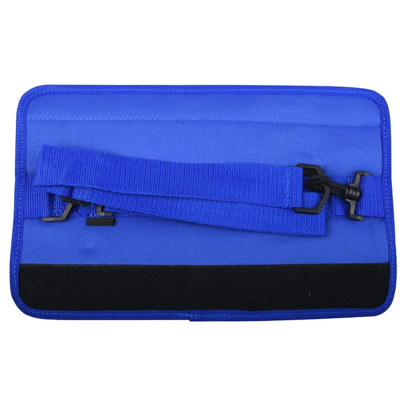 D34221 Lightweight Golf Club Carrier Foldable Golf Bag Portable Golf Club Holder Pouch - Blue