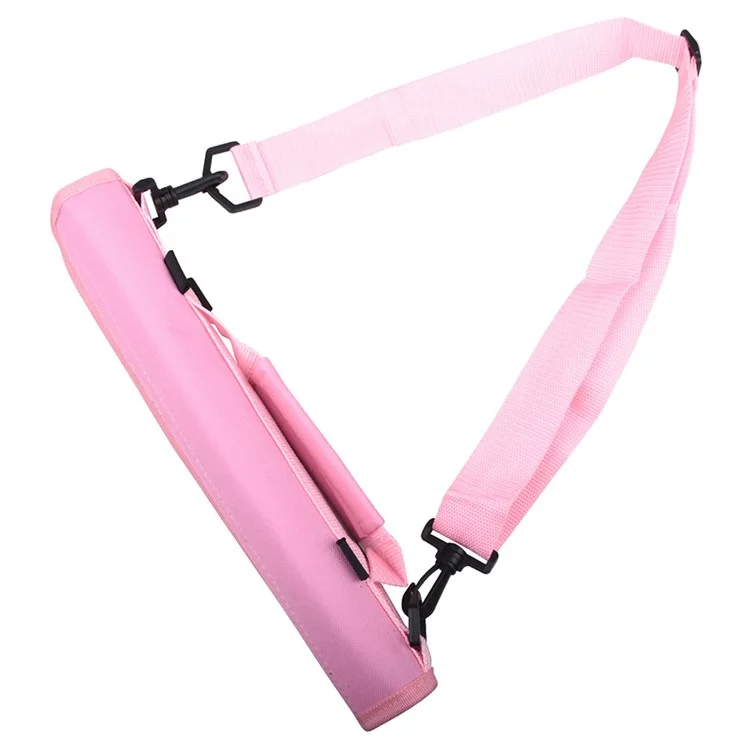 D34221 Lightweight Golf Club Carrier Foldable Golf Bag Portable Golf Club Holder Pouch - Pink