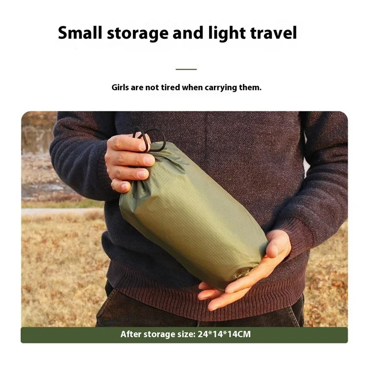 C-TC0010 Bâche de tente de camping extérieur 210T Polyester Imperméable Auvent Abri Solaire Coupe-vent - Noir