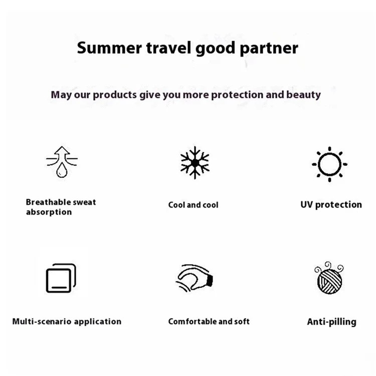 Cooling Face Mask Summer Outdoor Cycling Breathable Windproof Face Cover Adjustable UV Protection Mask - Purple / With Dot