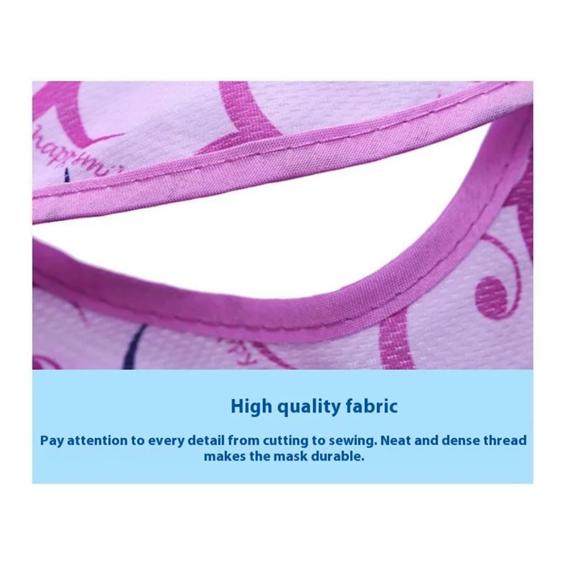Cooling Face Mask Summer Outdoor Cycling Breathable Windproof Face Cover Adjustable UV Protection Mask - Pink Pattern