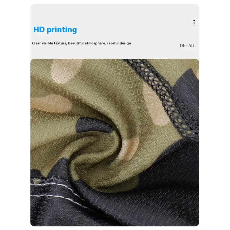Camouflage Pattern Breathable Pirate Hat Moisture Wicking Head Scarf for Outdoor Cycling Running - MCPDM-001