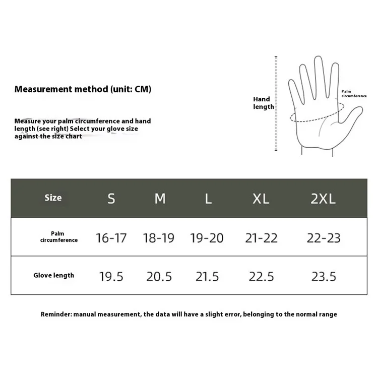 GOLOVEJOY XG80 Gants Tactiles de Protection Solaire en Soie Glacée Anti-Dérapants à Doigts Complets pour Sports de Plein Air - Noir / XXL