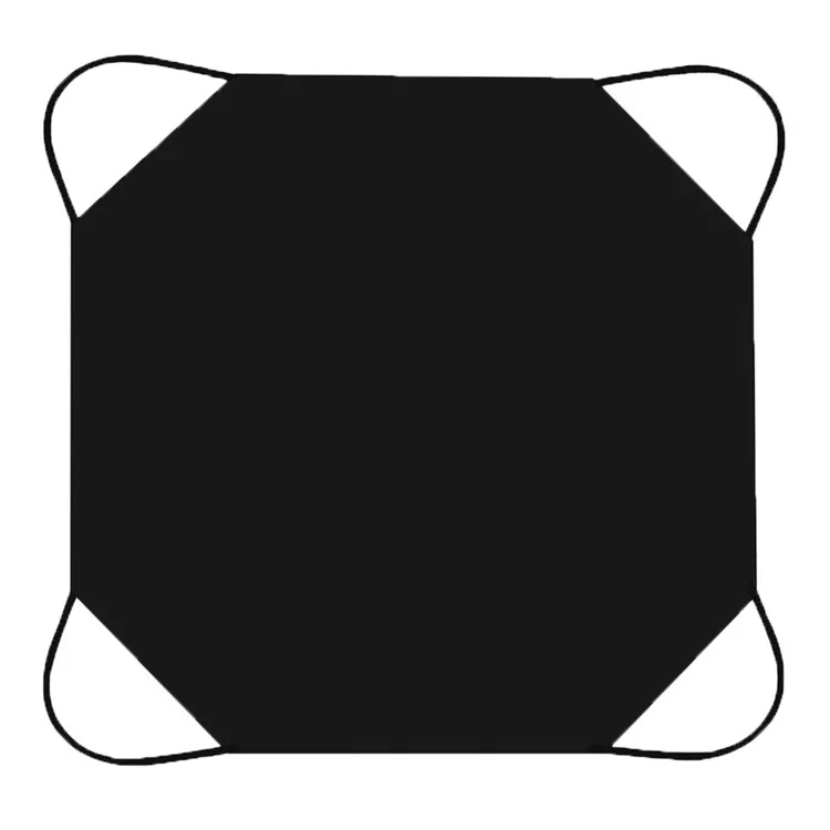 CLS Tapete Portátil Resistente ao Fogo para Camping Revestido de Silicone Manta Antichama de Fibra de Vidro para Isolamento de Calor em Churrascos