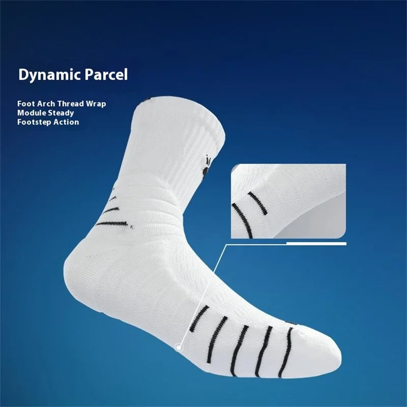 PORFIN 664 Summer Professional Sports Socks Non Slip Long Tube Breathable Soccer Socks, Size S - Fluorescent Green