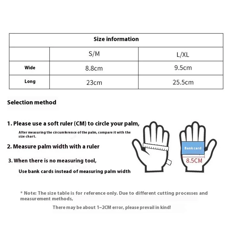 BOODUN Z342171 1 Pair Men Women Outdoor Running Gloves Lycra Breathable Touch Screen Sports Gloves - Black S / M