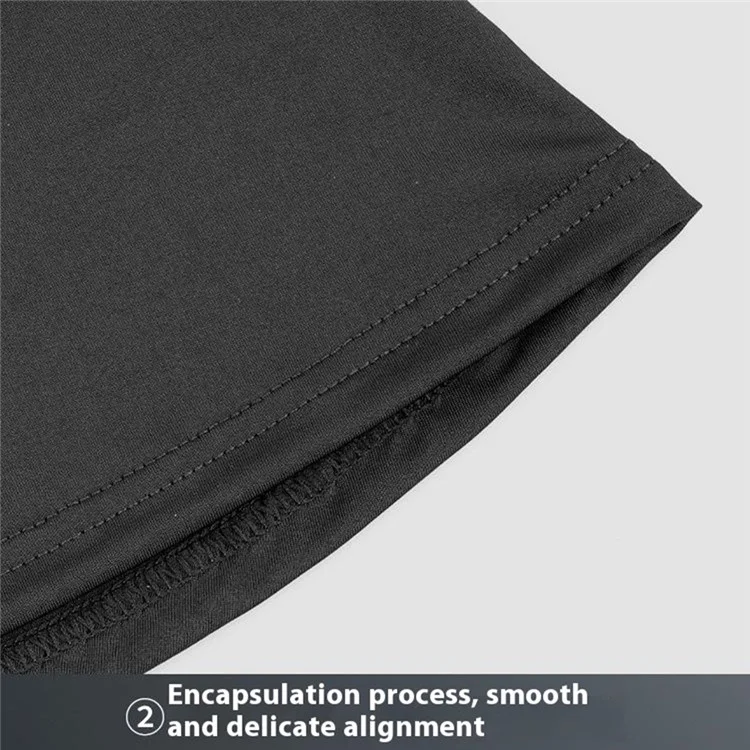 DYMSLTT Sun Protection Head Cover Milk Silk Middle Eastern Hijab Turban Breathable Ethnic Headwrap - Nude