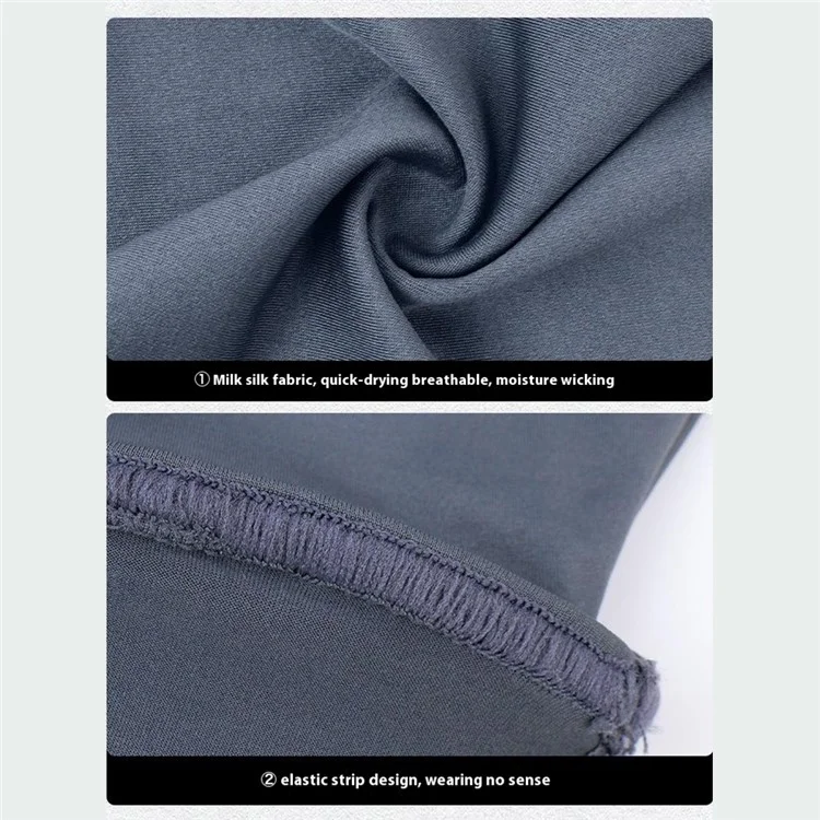 ZQXT 1 Par de Protetores de Chuteira de Futebol em Seda de Leite para Esporte Externo, com Alta Elasticidade, Perneiras para Futebol - Preto