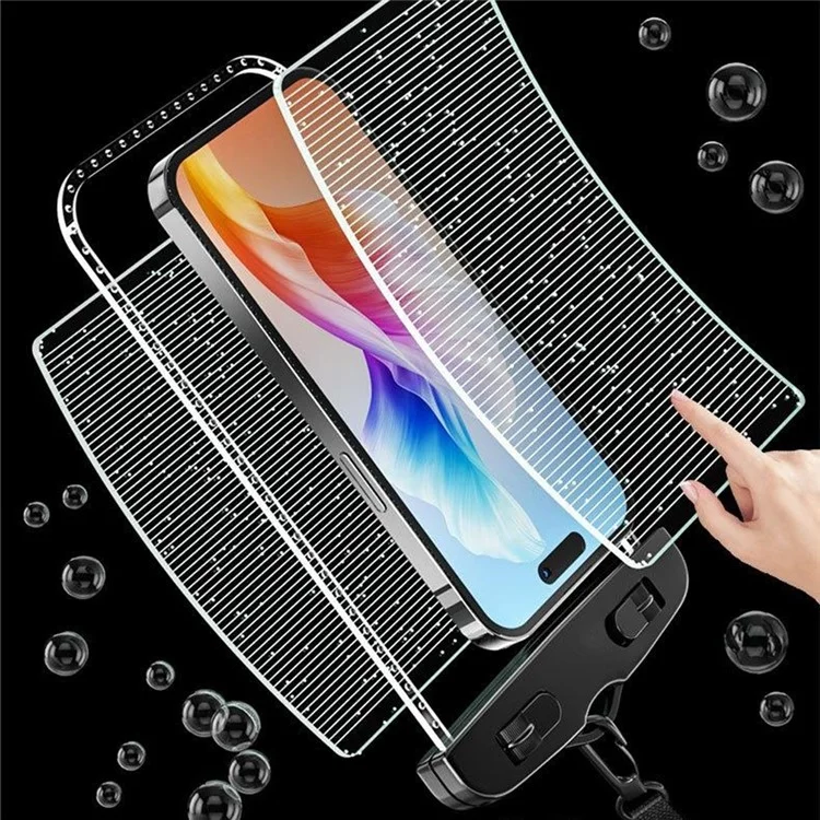 5025 Waterproof 7.2 Inch Phone Pouch IPX8 Touchscreen Swimming Underwater Phone Bag with Lanyard - Black