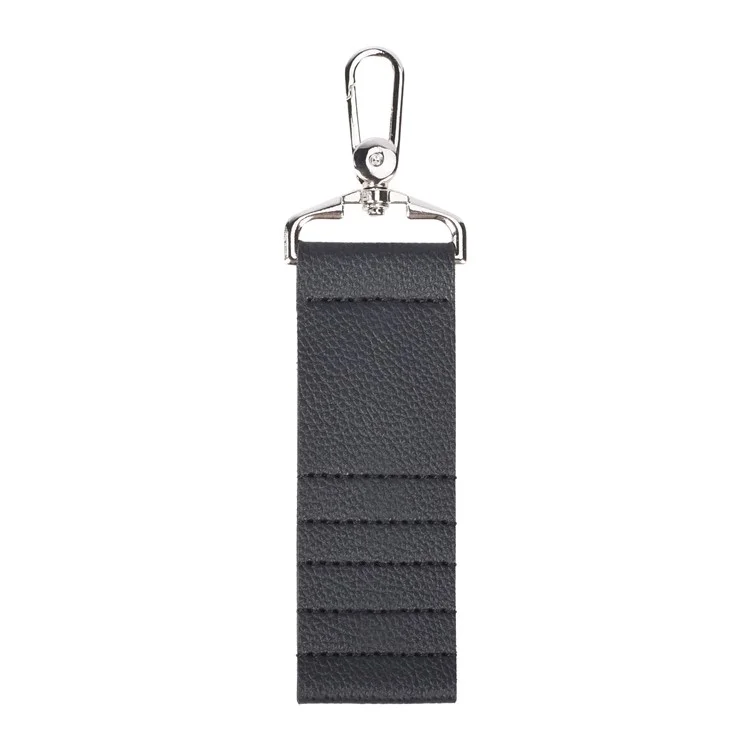 KIU514 Étui de rangement en cuir PU pour tés de golf avec 5 tés en bambou Accessoire de golf portable - Noir