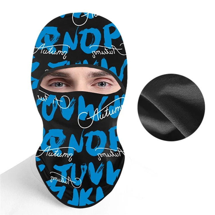 Protection UV d'été Cagoule de Cyclisme Couvre-visage Masque Respirant en Soie de Lait Cache-cou - QWTT-001