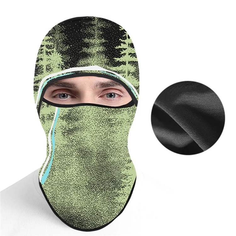 Summer UV Protection Cycling Balaclava Head Cover Face Mask Breathable Milk Silk Neck Gaiter - QWTT-010