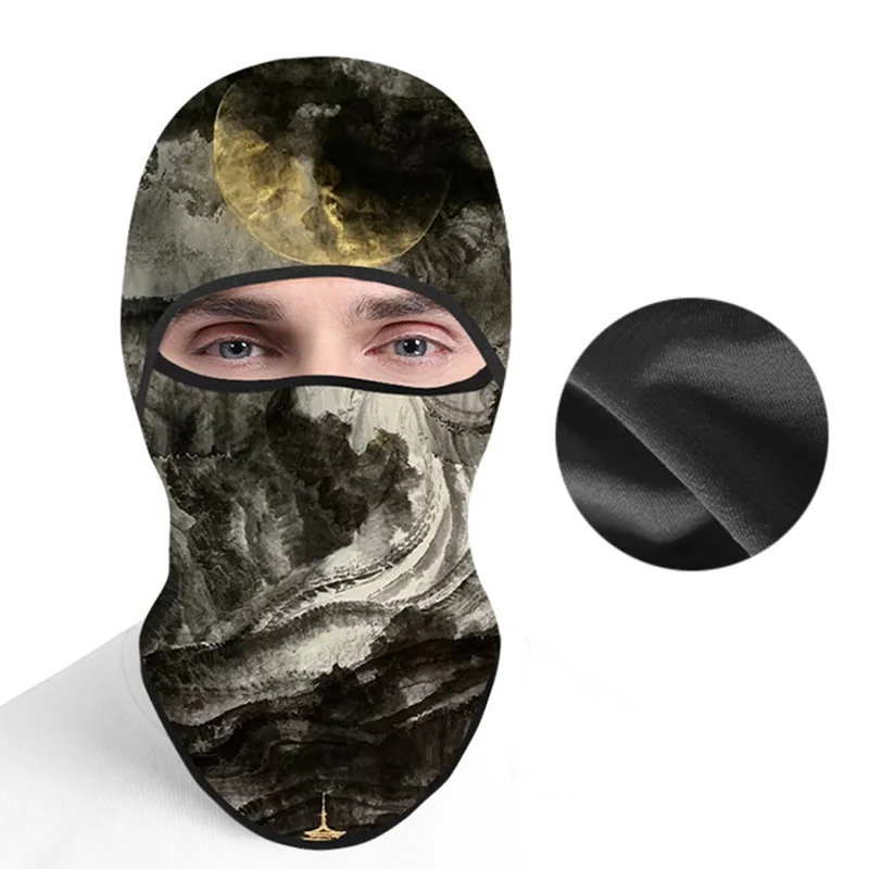 Summer UV Protection Cycling Balaclava Head Cover Face Mask Breathable Milk Silk Neck Gaiter - QWTT-015