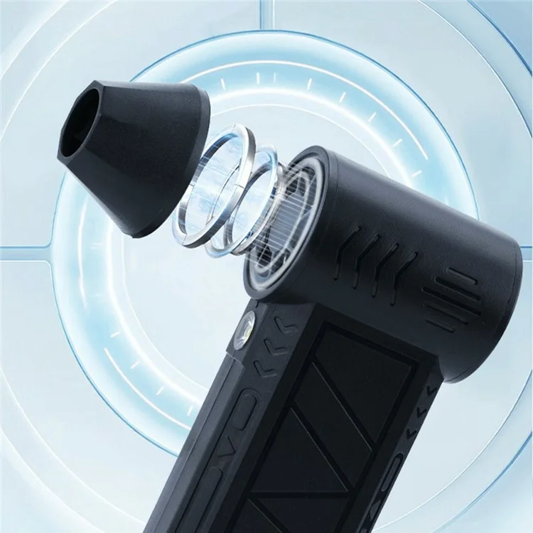 ZY7400-SE 2 In 1 Handheld Dust Blower Vacuum 130000RPM Powerful Turbo Fan for Outdoor Camping