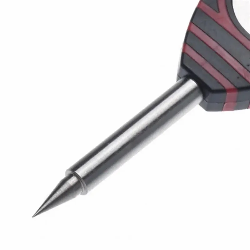 Brosse de nettoyage portable à double tête pour clubs de golf - Outil de nettoyage des rainures en acier inoxydable - Noir+Rouge
