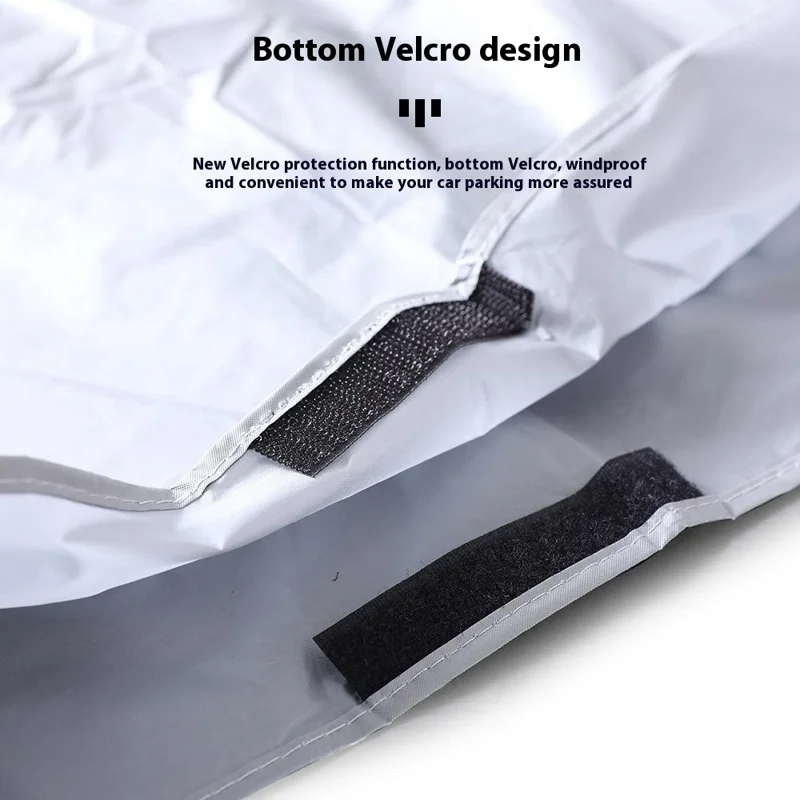 Housse anti-poussière pour vélo de montagne / vélo électrique / moto 2 m x 1 m 350 g Housse de pluie renforcée - Gris