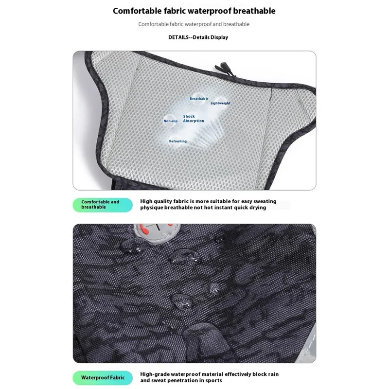YF-YB001 Pochete Esportiva para Corrida e Caminhada Unissex - Verde