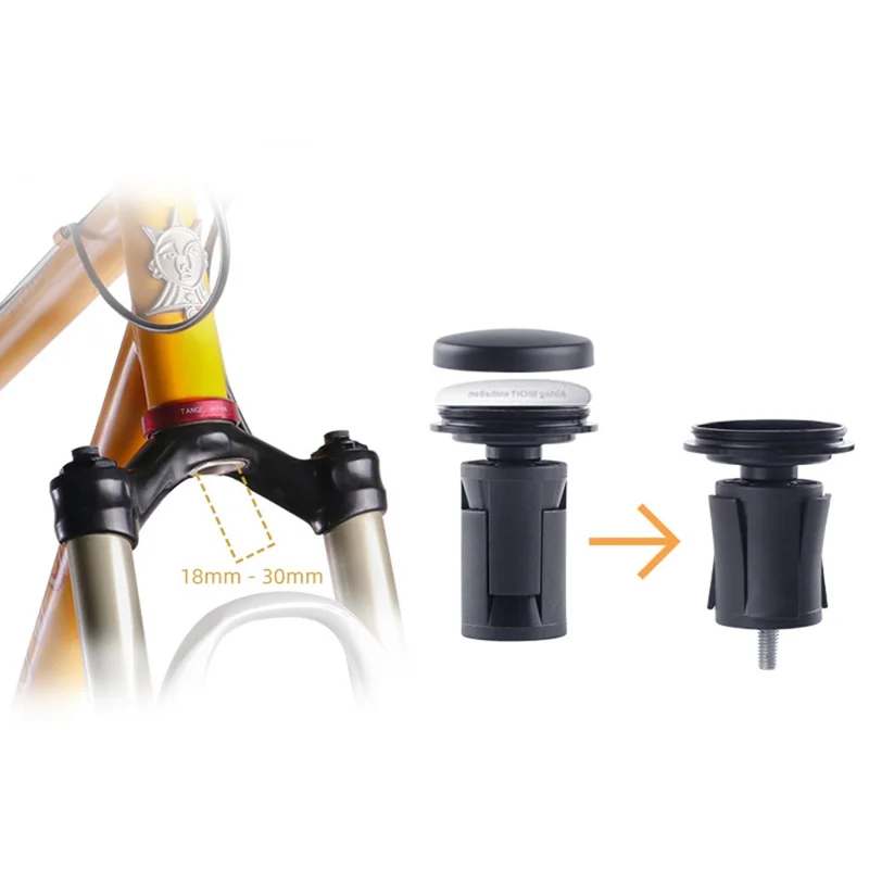 Mountain Bicycle Front Fork Mount for AirTag Anti Theft Protective Case Expansion Lock Bracket
