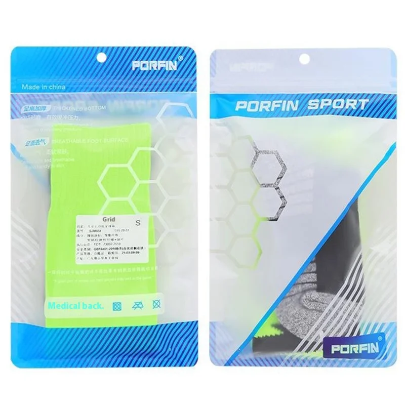 PORFIN 1 Pair Size S Knee High Soccer Socks Anti-Slip Breathable Athletic Socks for Football Soccer (28-33) - White  /  Blue