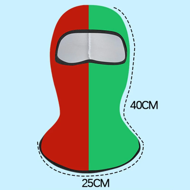 Masque de moto Plein Visage Soie de Lait Coupe-Vent Fin Respirant Écran Facial Cyclisme Été - JBTT-08