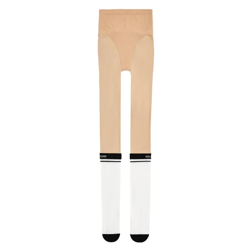 GOLOVEJOY XWZ18 Meia-Calça de Verão UPF50+ para Levantamento Glúteo, Legging Antibacteriana para Golfe