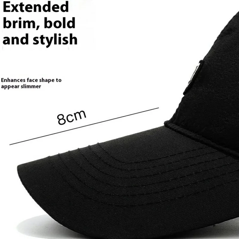 Unisex Summer Quick Dry Baseball Cap Stylish Casual Adjustable Breathable Sun Protection Hat - Khaki