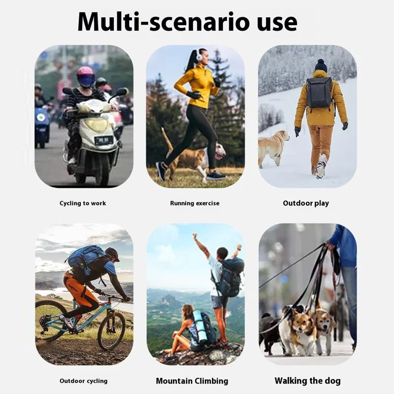 VILICO A0143 1 Paar Vollfinger-Fahrradhandschuhe Rennrad MTB Stoßdämpfende Rutschfeste Touchscreen-Handschuhe - M