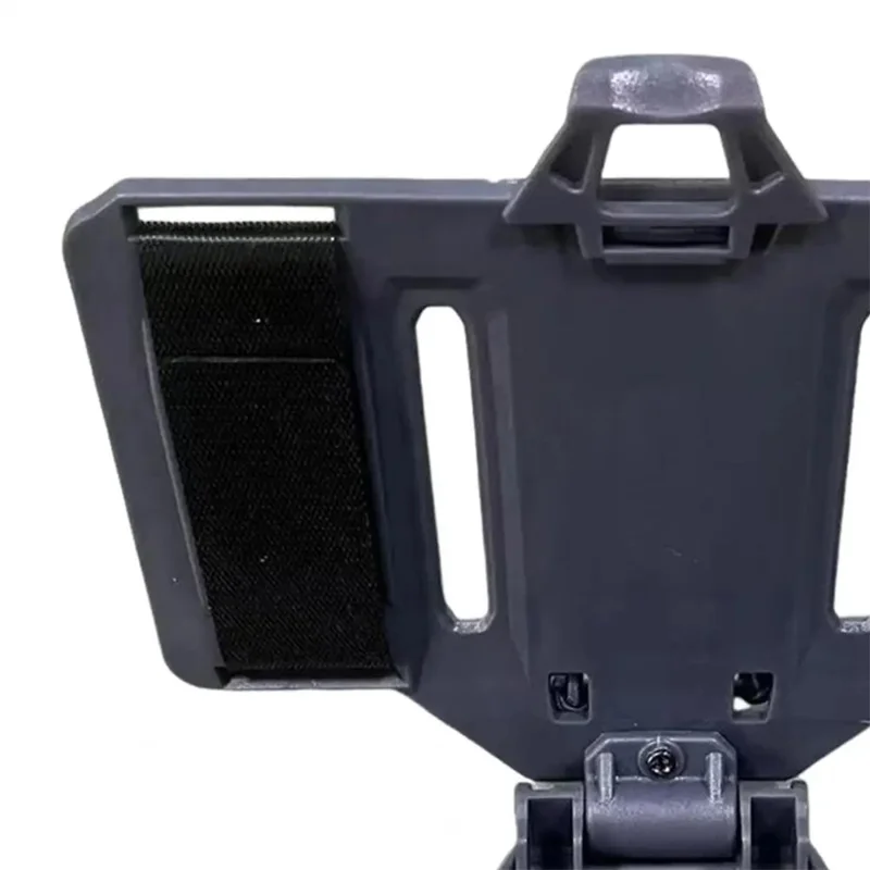 MOLLE-Mounted Foldable Phone Holder Chest Front Vest Attachment Phone Navigation Mount Board - Khaki