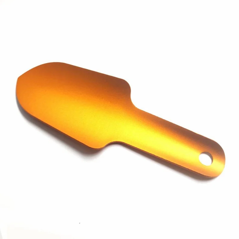 Pala de Camping de Aleación de Aluminio para Exteriores - Multiusos para Senderismo y Supervivencia - Oro