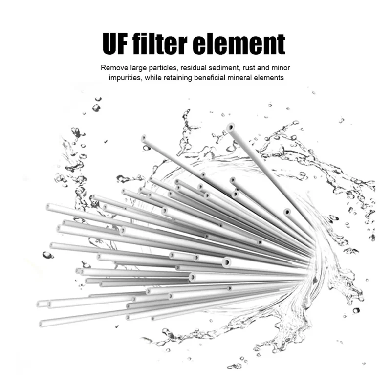 K8617 Portable Outdoor Water Filter Straw Survival Emergency Camping Hiking Water Ultra Filtration Tool (BPA Free, No FDA) - Army Green