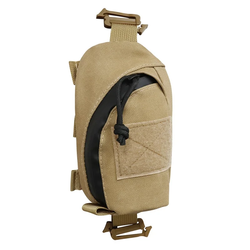 KOSIBATE Outdoor Tactical EDC Accessory Pouch Portable Mountaineering Hiking Oxford Cloth Storage Bag - Khaki