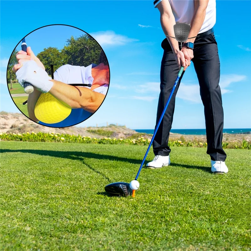 TA023 Allenatore di Swing da Golf Dispositivo di Allenamento Correzione Postura Miglioramento del Colpo di Swing - Nero