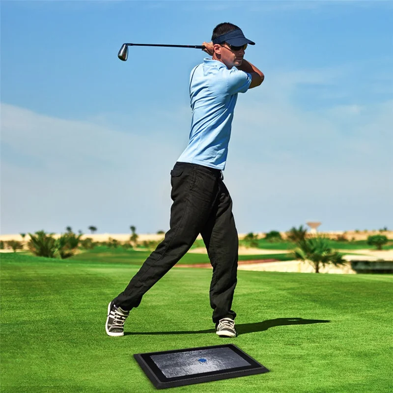 PM130-C Tappetino Portatile per Pratica Golf con Feedback Istantaneo - Rosso